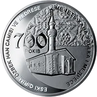 700 років мечеті хана Узбека і медресе — аверс