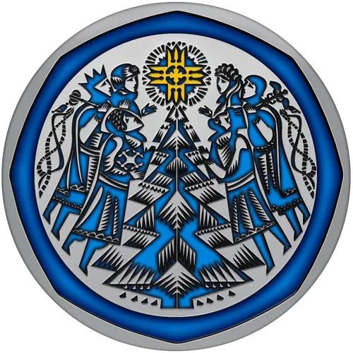 Новорічна іграшка — реверс