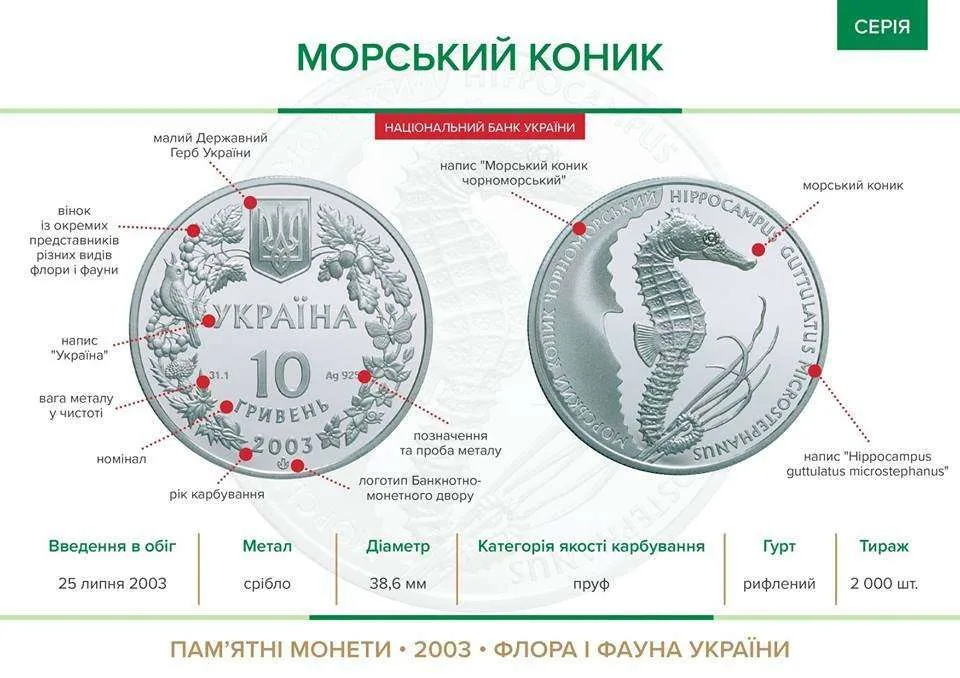 Морський коник — інфо