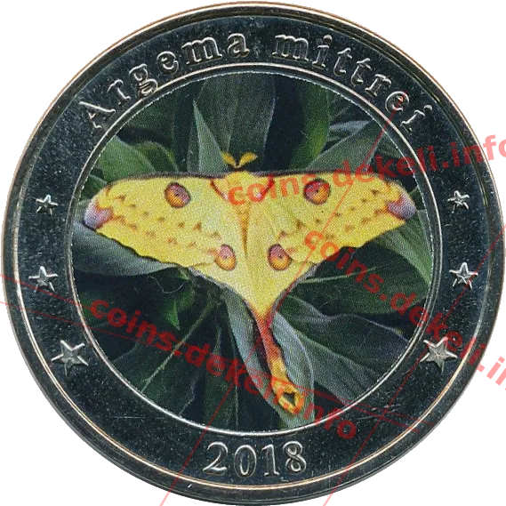 Argema mittrei — аверс