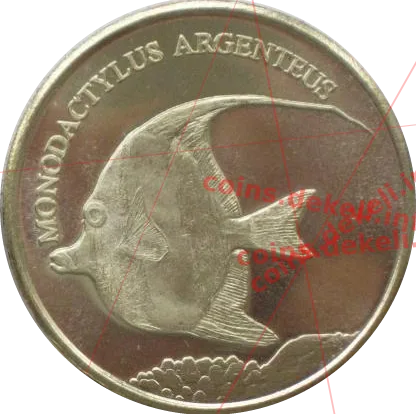 Monodactylus Argenteus — реверс