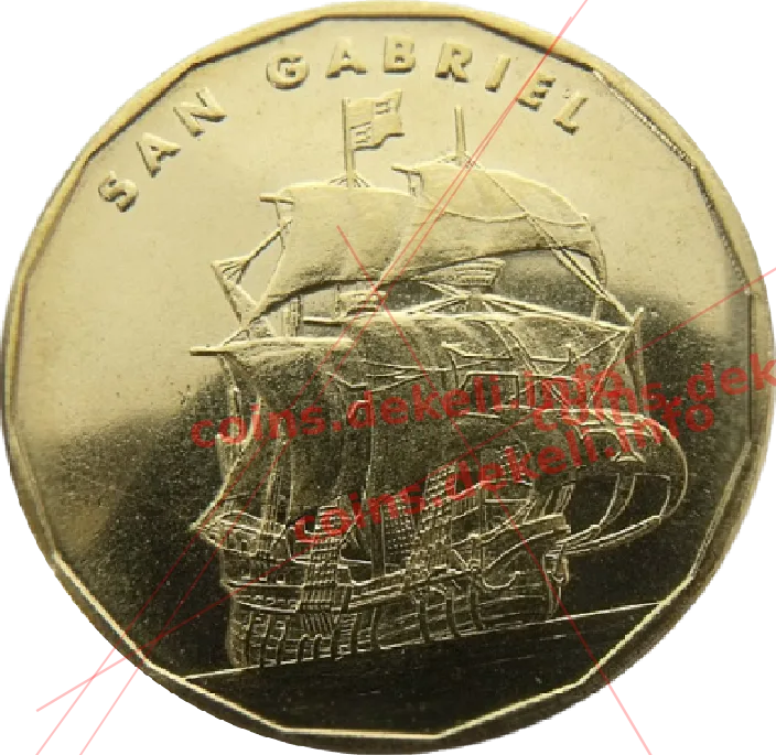 San Gabriel — реверс