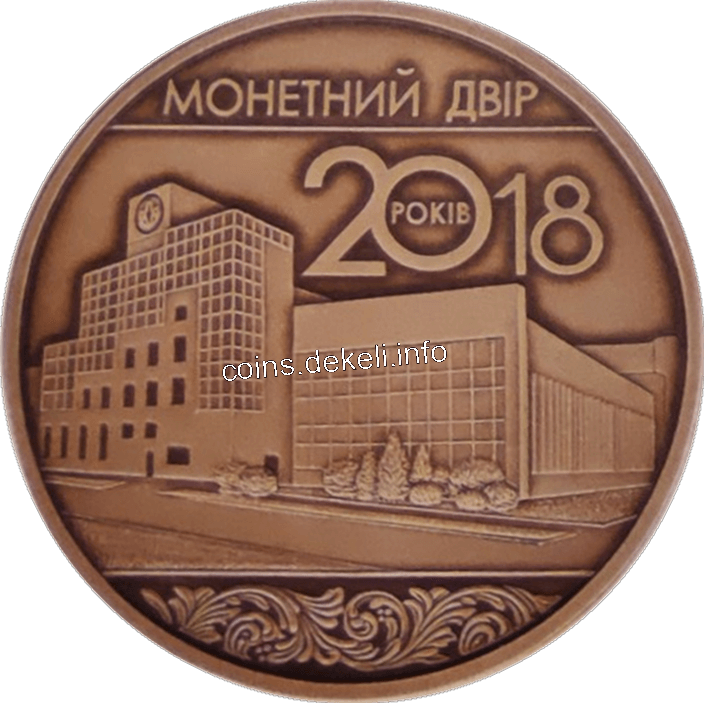 20 років Монетному двору України