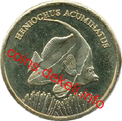 Heniochus acuminatus